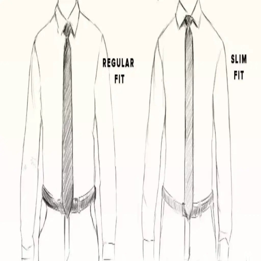 تفاوت لباس Slim Fit و Regular Fit